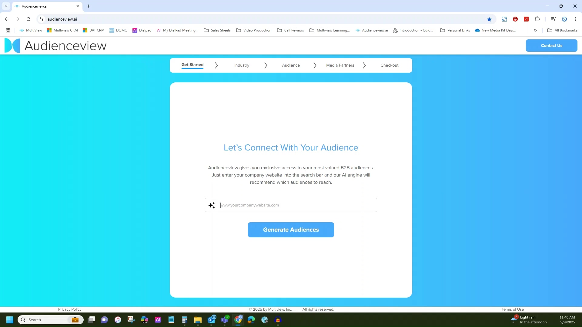 What Is Audience View